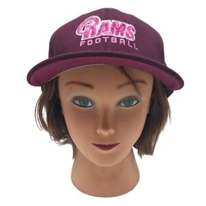 Under Armour Colorado State Rams Football Maroon curved bill hat cap stretch fit